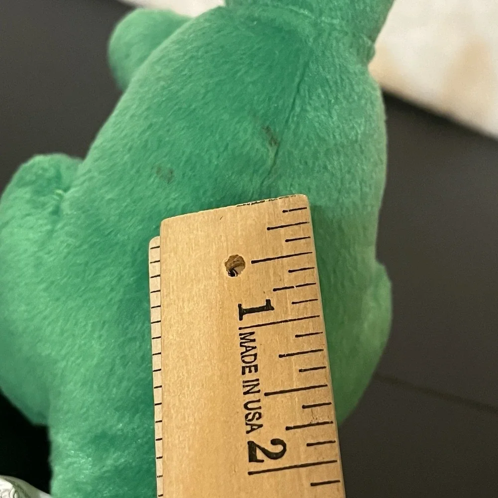 NUFERN Advertisement Plush Kangaroo Stuffed Animal Toy Curto Toys Green & White